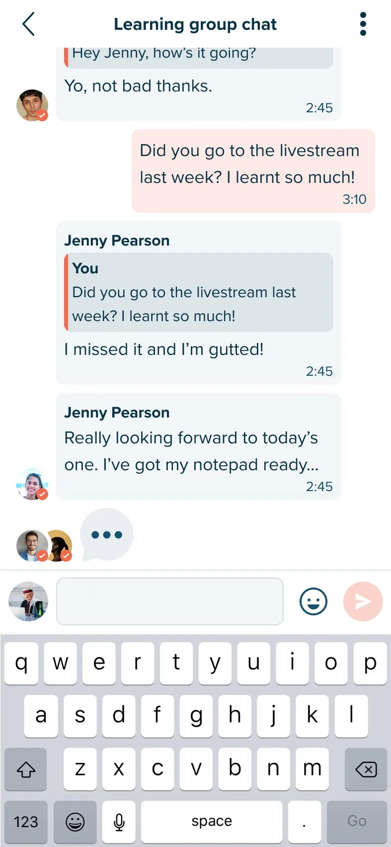 Member chat