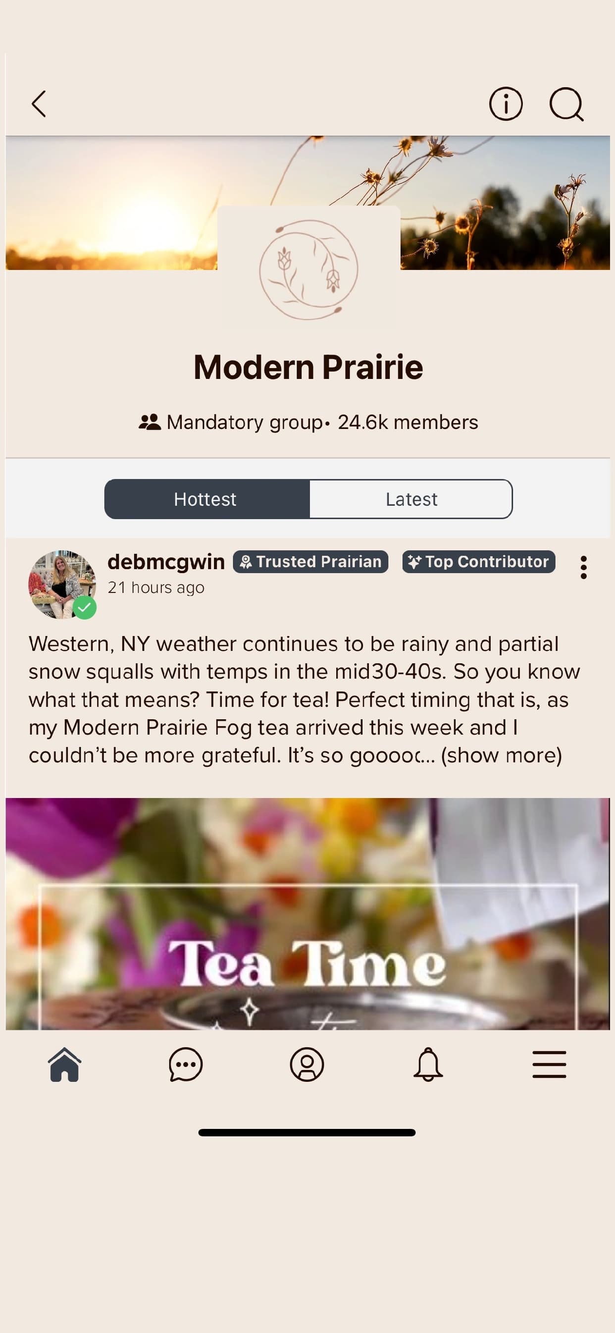 Modern Prairie feed
